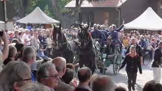 historische FeuerwehrKutschen FF Radebeul  FF Moritzburg [upl. by Maroj]