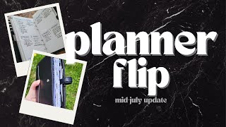 mid july update flip Filofax personal holborn wprs inserts [upl. by Takara177]