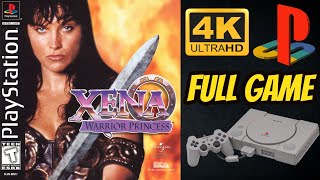 Xena Warrior Princess  PS1  4K60ᶠᵖˢ UHD🔴  Longplay Walkthrough Playthrough Full Movie Game [upl. by Quartis]