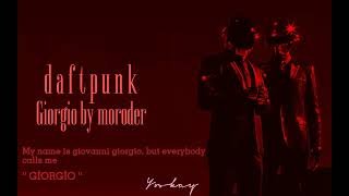 daft punk  giorgio by moroder slowed [upl. by Reitman792]