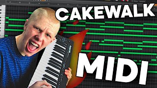 Best Midi Tutorial CAKEWALK BY BANDLAB So EASY [upl. by Panayiotis]