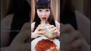 ASMR EATING  Eating show geoduck eating sounds [upl. by Sleinad]