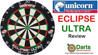 Unicorn Eclipse Ultra Dartboard Review As Seen On TV PDC Events [upl. by Livvie]