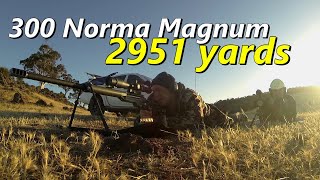 300 Norma Magnum at 2951 yards [upl. by Nirda627]