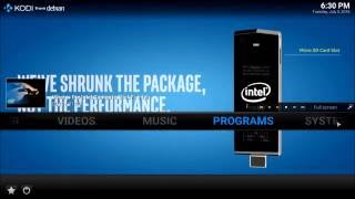 Intel Compute Stick STCK1A8LFC running Lubuntu 1610 [upl. by Dominus296]