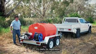 Trailer Mounted FireFighting  Water Cartage Packages  Explainer Video Polymaster [upl. by Naot]