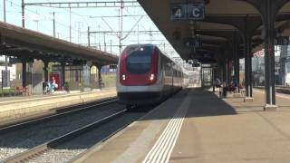 HD Killwangen  Spreitenbach IR mit Re 460 0698 nach ZHR und SBB ICN Intercityneigezug [upl. by Corrina]