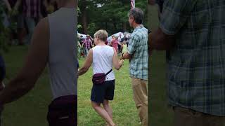 Circle Dance at the Scandinavian Midsummer Festival dance festival midsummer [upl. by Oicnerolf292]