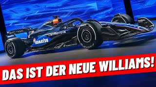 Williams Präsentation 2024 Das ist der FW46  Formel 1 2024 [upl. by Marriott]