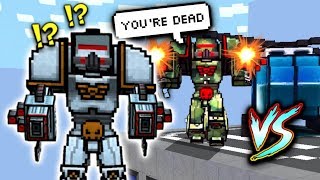 MECH VS EVIL MECH Pixel Gun 3D [upl. by Azirb734]