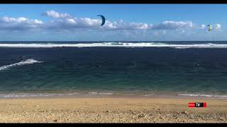 Spot de Kitesurf La Ravine Blanche Saint Pierre Réunion [upl. by Ainiger]