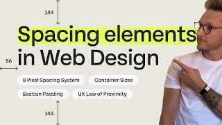 How To Get The Perfect Spacing In Web Design [upl. by Rohpotsirhc908]