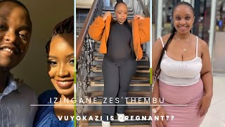 Izingane Zesthembu  Vuyokazi INdlunkulu ya Mpumelelo Mseleku pregnant [upl. by Llenod]