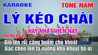 Karaoke Lý Kéo Chài Tone Nam  Beat chuẩn dễ hát [upl. by Theadora]