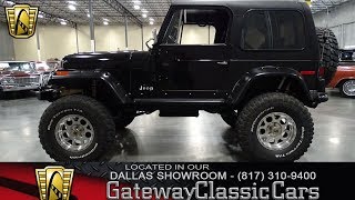 1980 Jeep CJ7 575DFW Gateway Classic Cars of Dallas [upl. by Pollux]