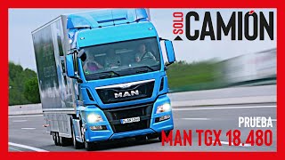 🚛 MAN TGX 18480 Euro 6 》 PRUEBA CONSUMO [upl. by Anifad]