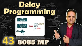 Delay Programming for 8085 Microprocessor Flow Chart and Generation Techniques [upl. by Aisanat]