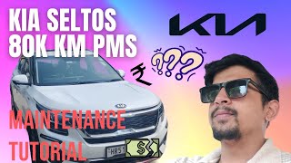 KIA Seltos  80K Service  Tutorial fitengineervishal kia kiaseltos [upl. by Idel746]