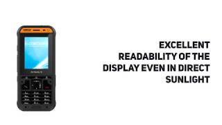 Intrinsically Safe Cell Phone Ecom ExHandy 10 DZ2 [upl. by Lapham]