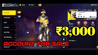 free fire account sale Malayalam [upl. by Rohpotsirhc]