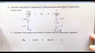 GCSE Quantitative Chemistry  Lesson 6 [upl. by Aicelav977]