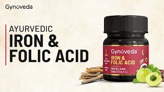 Gynoveda Iron and Folic Acid Tablet  Gynoveda Ayurvedic Product [upl. by Jovia]