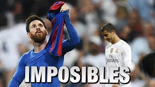 Top5 Goles Imposibles de Messi que Cristiano Ronaldo no puede hacer [upl. by Polivy]