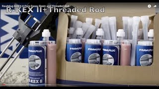 Rawlplug RKEXII Pure Epoxy Resin and Threaded Rod [upl. by Yobybab267]