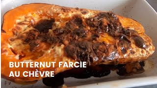 Butternut farcie chèvre [upl. by Khajeh]