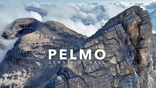 DORMO SULLA CIMA DEL PELMO  VIA NORMALE PER LA CENGIA DI BALL DA MALGA CIAUTA  DOLOMITI 4K [upl. by Atekin]