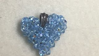 MODIFIED  Swarovski crystal puffed heart 2016 update [upl. by Betthel]