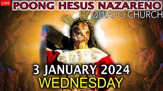 LIVE Quiapo Church Mass Today  3 January 2024 Wednesday HEALING MASS [upl. by Charbonnier]