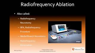 Radiofrequency Ablation Radiofrequency Neurotomy for Low Back Pain from Facet Joint Syndrome [upl. by Grantley119]