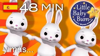 Los conejitos dormilones  Y muchas más canciones infantiles  ¡LittleBabyBum [upl. by Iran950]