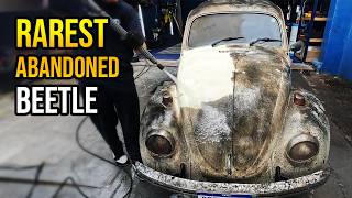 THIS IS THE WORLD’S RAREST BEETLE  CAR WASHING [upl. by Alaek115]