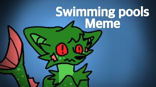 Swimming pools  animation meme  Imbir [upl. by Darell544]