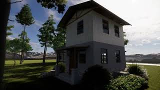 METAL CLADDING FARM HOUSE 4 6X9 5mx5mVID A1 3 [upl. by Akinahs578]