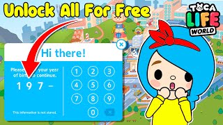 ALL THE TOCA LIFE APPS IN ONE WORLD  Toca Life World  FREE to download [upl. by Vevay420]