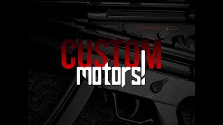 WARHEADNEGATIVE AIRSOFT CUSTOM MOTORS [upl. by Horbal944]