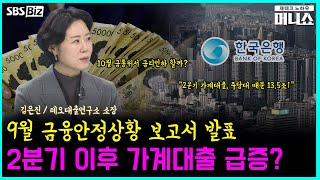 하우머니 한국은행 9월 금융안정상황 보고서 발표…내용은 [upl. by Yekcaj]