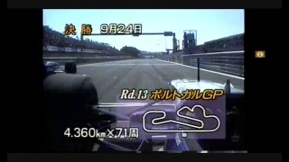 Hill vs Schumacher1995 Estoril [upl. by Ygiaf]