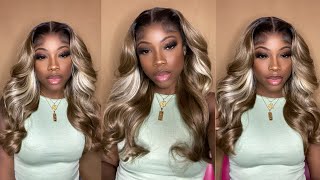 Sensationnel What Lace HD 13x6 Wig  Zelena  Flamboyage Sand [upl. by Tess]