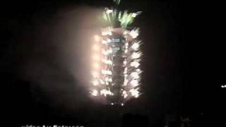 2010 Taipei 101 New Years Firework 台北跨年煙火101 大樓煙火秀 [upl. by Eidna898]