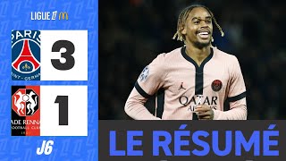 PSG  Rennes  31  Le Résumé  Ligue 1 202425 [upl. by Gnas]