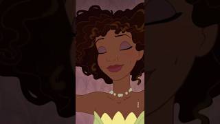 Princess Tiana lets her hair down princesstiana disney disneyprincess [upl. by Nnednarb]