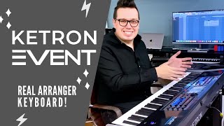 KETRON EVENT  The REAL arranger keyboard [upl. by Fotzsyzrk]