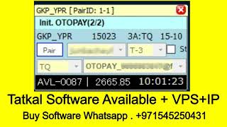 Today Tatkal Ticket Booking By Winzip  For Buy Contact Me [upl. by Pinsky]