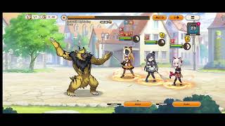 KonoSuba Fantastic Days  Instakill Lightning Bear Expert 1x Battle [upl. by Ekaj558]