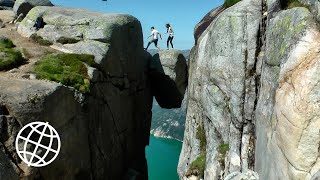 Kjerag Hike and Kjeragbolten Norway Amazing Places [upl. by Ydassac934]