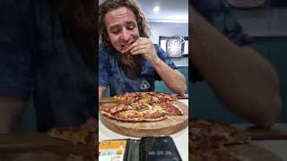 Rheys Hot Pizza Challenge 12 07 23 [upl. by Anilemrac]